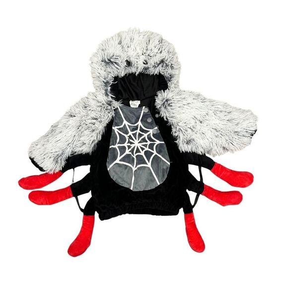 Target Hyde & EEK! BoutiqueToddler Spider Halloween Costume Jumpsuit 6-12 - Picture 3 of 11